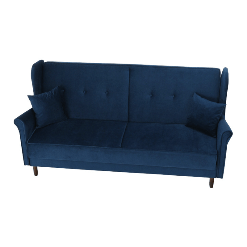 Casa si Gradina - Mobilier - Canapele si coltare - Coltare - Coltar extensibil, material textil albastru, COLUMBUS - Infinity.ro