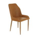 Casa si Gradina - Mobilier - Scaune si fotolii - Scaune - Scaun bucatarie, maro camel/fag, IMPERIA - Infinity.ro