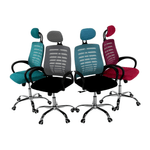Casa si Gradina - Mobilier - Scaune si fotolii - Fotolii - Fotoliu de birou, gri/negru ELMAS - Infinity.ro