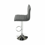 Casa si Gradina - Mobilier - Scaune si fotolii - Scaune - Scaun bar, gri/crom, PINAR - Infinity.ro