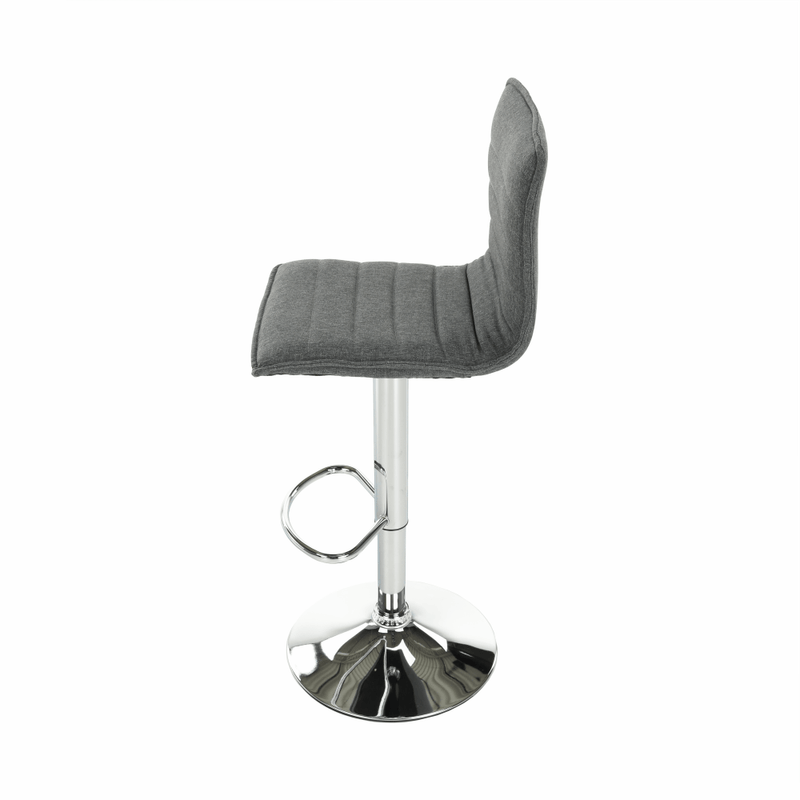 Casa si Gradina - Mobilier - Scaune si fotolii - Scaune - Scaun bar, gri/crom, PINAR - Infinity.ro
