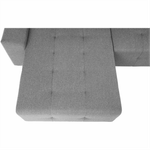 Casa si Gradina - Mobilier - Canapele si coltare - Canapele - Canapea, gri/mustar, model dreapta, BELLIS U - Infinity.ro