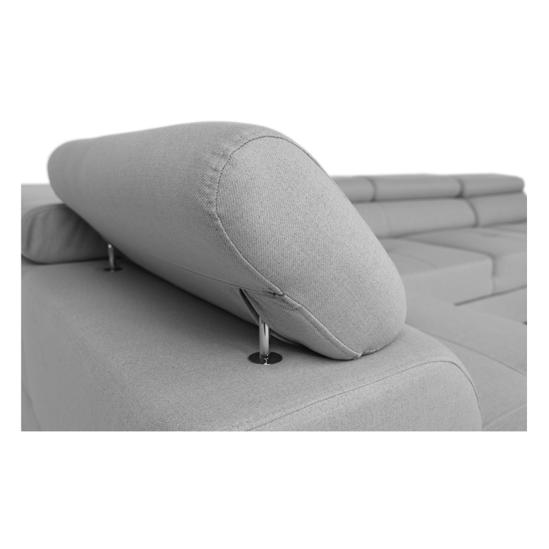 Casa si Gradina - Mobilier - Canapele si coltare - Coltare - Coltar, gri deschis, model stanga, AMARETO U - Infinity.ro