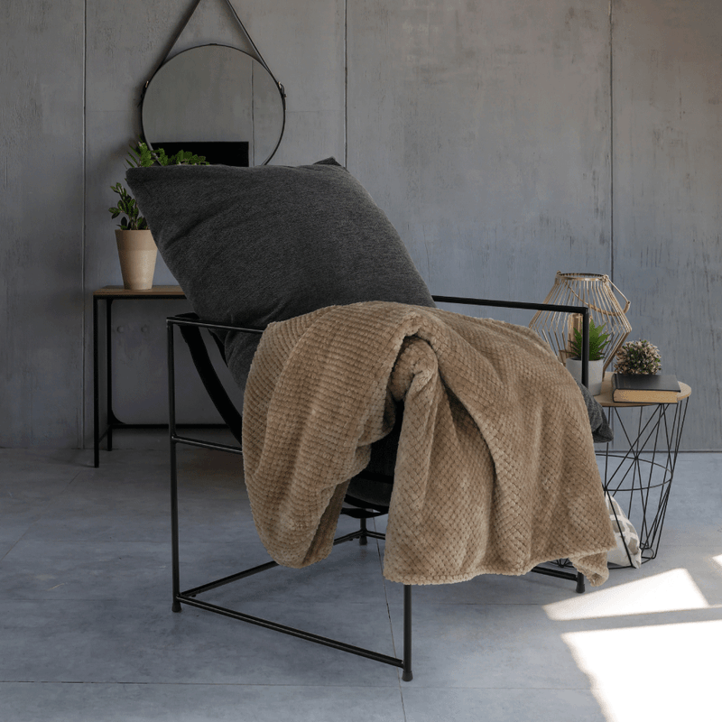 Casa si Gradina - Mobilier - Scaune si fotolii - Fotolii - Fotoliu modern, gri/negru, DEKER - Infinity.ro