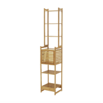 Casa si Gradina - Mobilier - Biblioteci si rafturi - Etajere - Etajera, bambus natural, SELENE TYP 4 - Infinity.ro