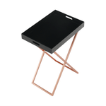 Casa si Gradina - Mobilier - Mese si birouri - Masute de cafea - Masuta de servire, negru/miere, MASINO - Infinity.ro