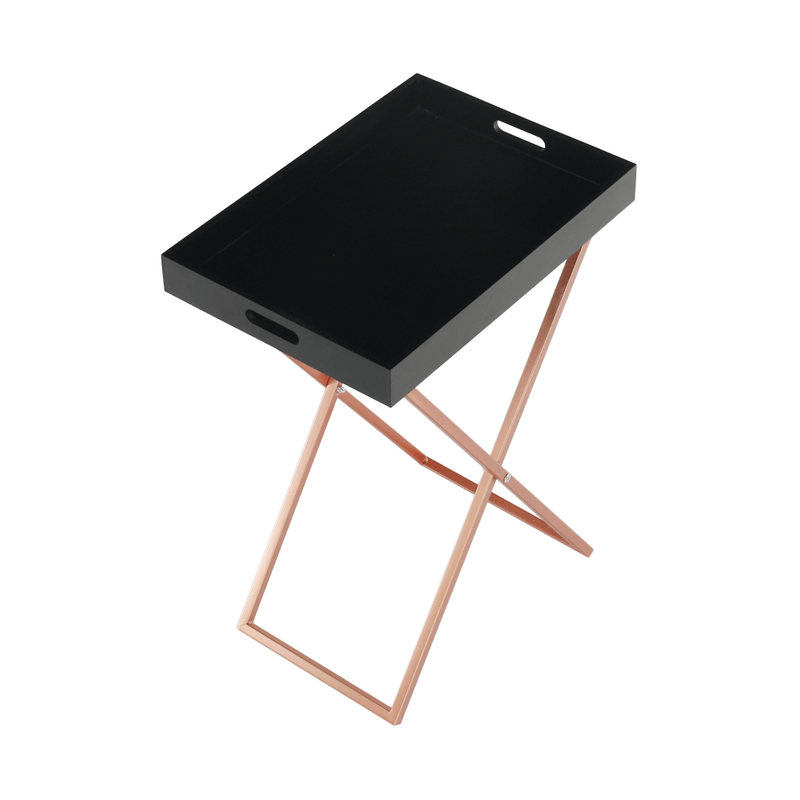 Casa si Gradina - Mobilier - Mese si birouri - Masute de cafea - Masuta de servire, negru/miere, MASINO - Infinity.ro
