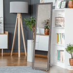 Casa si Gradina - Decoratiuni - Oglinzi - Oglinda de podea, negru, LAVAL - Infinity.ro