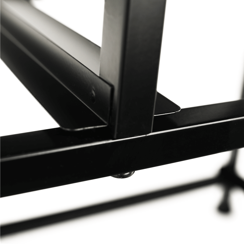 Casa si Gradina - Mobilier - Comode si corpuri - Comode - Comoda cu sertare din material textil, negru/artar rosu, KESIDY TYP 3 - Infinity.ro