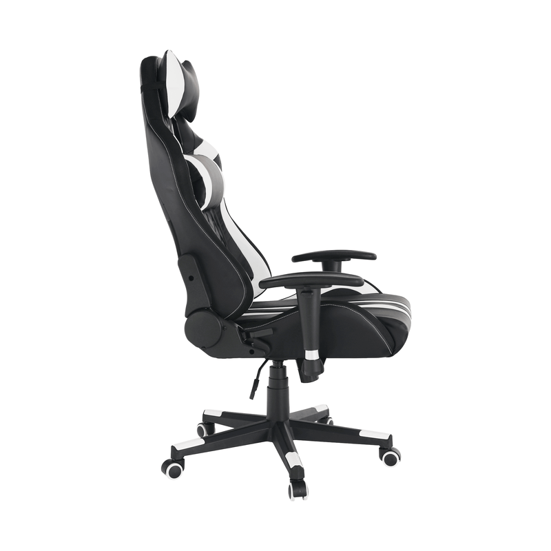 Casa si Gradina - Mobilier - Scaune si fotolii - Scaune - Scaun de birou / joc cu iluminare RGB, model negru / alb / culoare, ZOPA - Infinity.ro