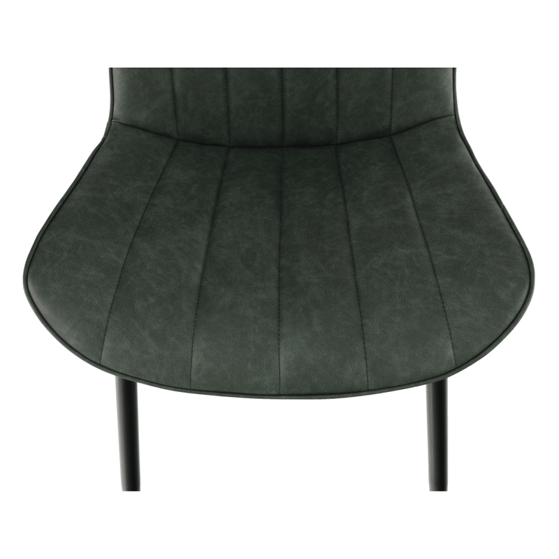 Casa si Gradina - Mobilier - Scaune si fotolii - Scaune - Scaun, verde/negru, HAZAL - Infinity.ro