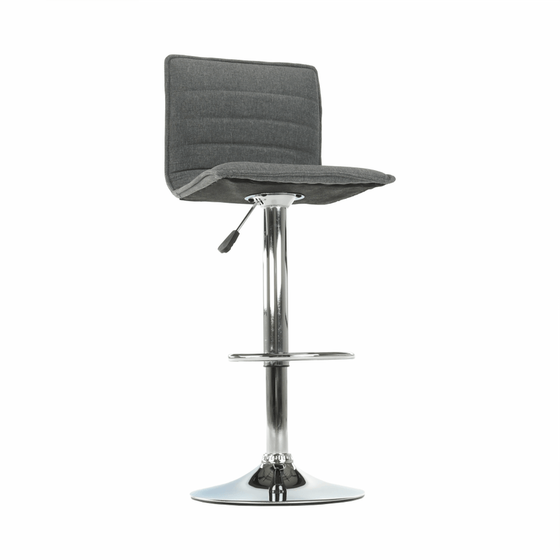 Casa si Gradina - Mobilier - Scaune si fotolii - Scaune - Scaun bar, gri/crom, PINAR - Infinity.ro