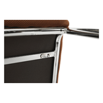 Casa si Gradina - Mobilier - Scaune si fotolii - Scaune - Scaun de birou, maro/crom, ALTAN - Infinity.ro