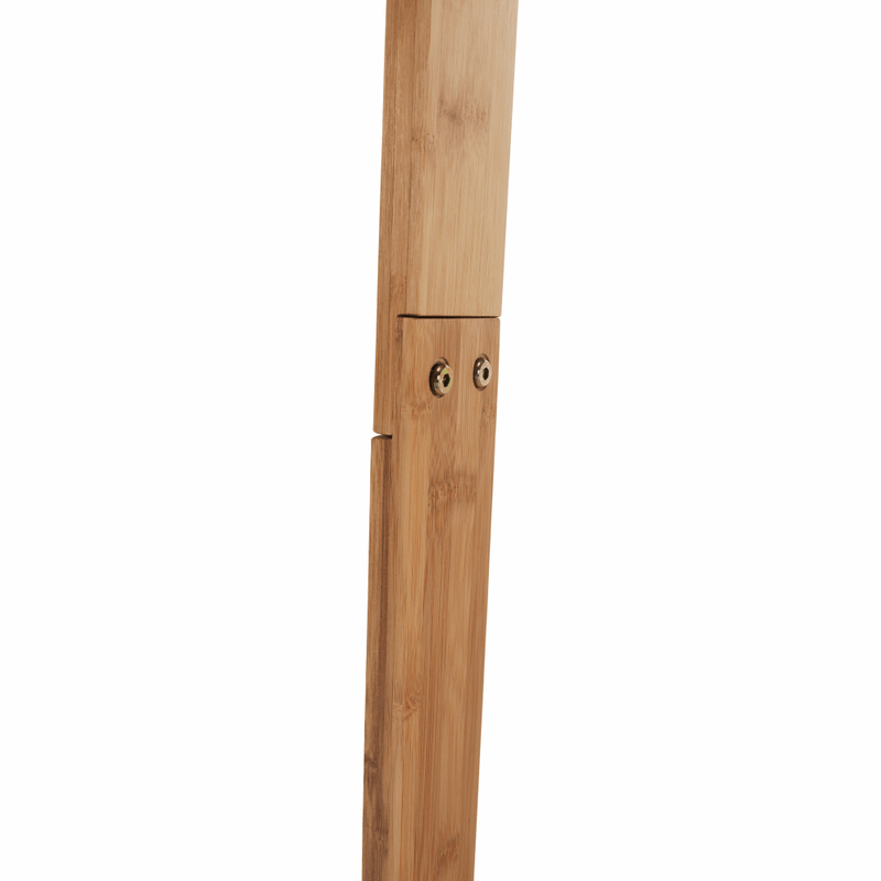 Casa si Gradina - Mobilier - Organizare si depozitare - Cuiere - Cuier cu rafturi, alb/bambus, MARIKE TYP 2 - Infinity.ro