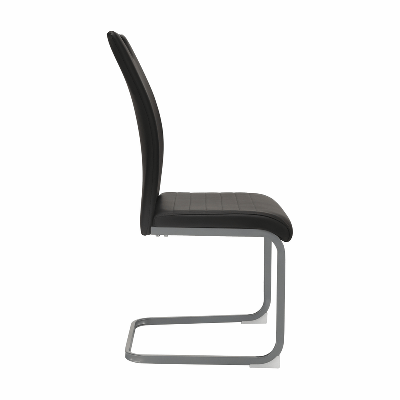Casa si Gradina - Mobilier - Scaune si fotolii - Scaune - Scaun dining, gri inchis, DEKOMA - Infinity.ro