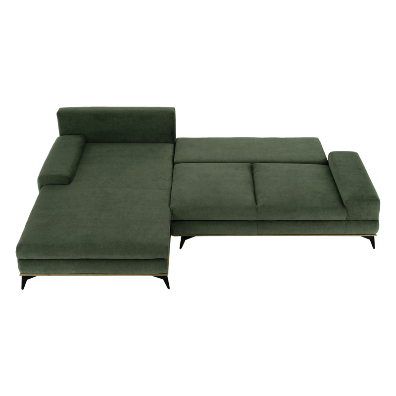 Casa si Gradina - Mobilier - Canapele si coltare - Canapele - Canapea, verde, model stanga, SELBY - Infinity.ro