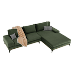 Casa si Gradina - Mobilier - Canapele si coltare - Canapele - Canapea, verde, model dreapta, SELBY - Infinity.ro