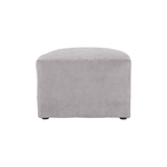 Casa si Gradina - Mobilier - Scaune si fotolii - Fotolii - Fotoliu de club cu taburet, gri, ROSE - Infinity.ro