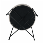 Casa si Gradina - Mobilier - Scaune si fotolii - Tabureti - Taburet, catifea Velvet gri/negru, MARIME - Infinity.ro