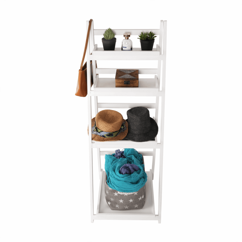 Casa si Gradina - Mobilier - Biblioteci si rafturi - Etajere - Etajera multifunctionala, alb, lemn masiv, ALASKA - Infinity.ro