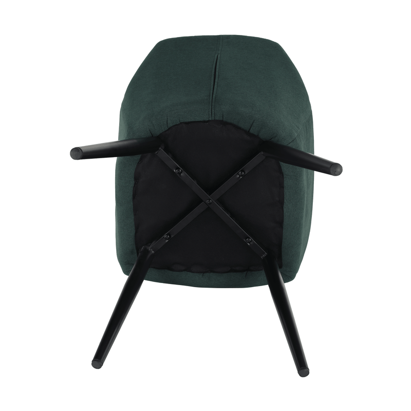 Casa si Gradina - Mobilier - Scaune si fotolii - Fotolii - Fotoliu design, verde / negru, LACEY - Infinity.ro