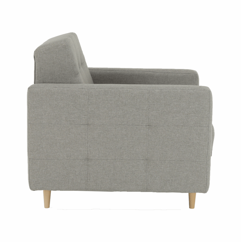 Casa si Gradina - Mobilier - Scaune si fotolii - Fotolii - Fotoliu complet tapitat, material textil gri, AMEDIA - Infinity.ro