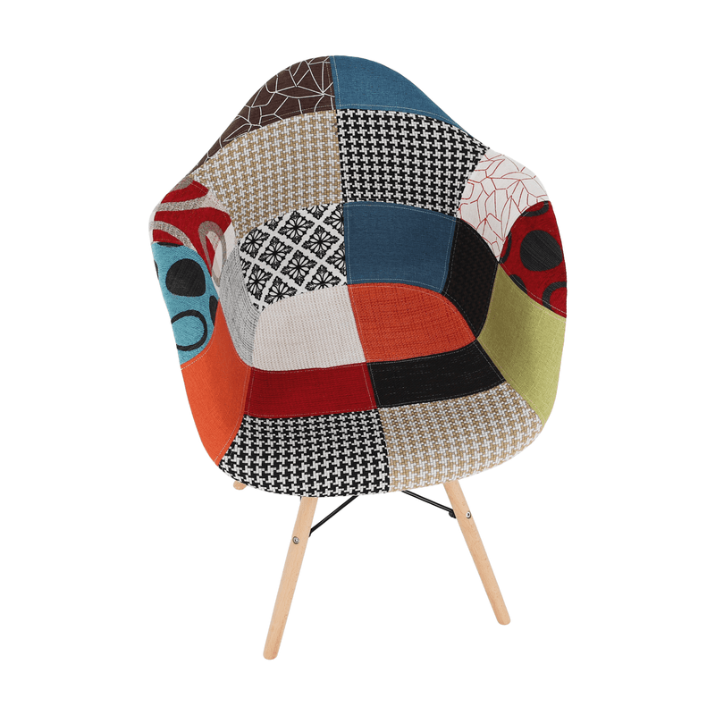 Casa si Gradina - Mobilier - Scaune si fotolii - Scaune - Scaun, tesatura patchwork/fag, TOBO 3  NEW - Infinity.ro