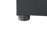 Casa si Gradina - Mobilier - Canapele si coltare - Coltare - Coltar extensibil, material textil gri-negru, dreapta, LAUREL - Infinity.ro