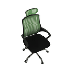 Casa si Gradina - Mobilier - Scaune si fotolii - Fotolii - Fotoliu de birou, verde/negru/crom, IMELA TYP 1 - Infinity.ro