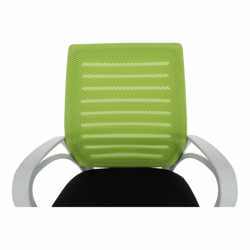 Casa si Gradina - Mobilier - Scaune si fotolii - Fotolii - Fotoliu de birou, verde/negru/alb/crom, OZELA - Infinity.ro