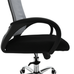 Casa si Gradina - Mobilier - Scaune si fotolii - Fotolii - Fotoliu de birou, gri/negru ELMAS - Infinity.ro