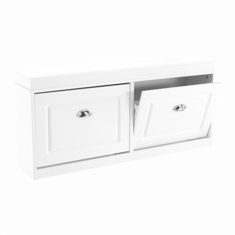 Casa si Gradina - Mobilier - Dulapuri si sifoniere - Dulapuri pantofi - Pantofar, 2 compartimente, alb, SEBER TYP 4 - Infinity.ro