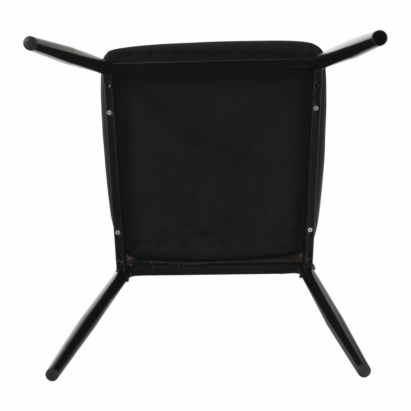 Casa si Gradina - Mobilier - Scaune si fotolii - Scaune - Scaun bucatarie, maro inchis/negru, ENRA - Infinity.ro