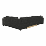 Casa si Gradina - Mobilier - Canapele si coltare - Coltare - Coltar reversibil, negru/negru spicat, STILA - Infinity.ro