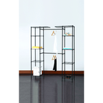 Casa si Gradina - Mobilier - Biblioteci si rafturi - Rafturi - Raft reglabil, negru, GELBAN - Infinity.ro