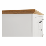 Casa si Gradina - Mobilier - Comode si corpuri - Comode - Scrin MZ9, alb / stejar grand, LEON - Infinity.ro