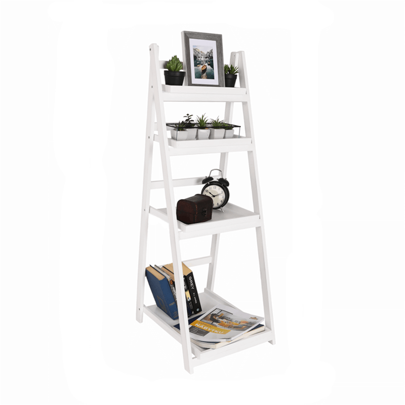 Casa si Gradina - Mobilier - Biblioteci si rafturi - Etajere - Etajera multifunctionala, alb, lemn masiv, ALASKA - Infinity.ro