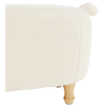 Casa si Gradina - Mobilier - Scaune si fotolii - Tabureti - Taburet in forma de miel, alb/natural, VISALI - Infinity.ro