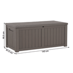 Casa si Gradina - Mobilier - Organizare si depozitare - Cutii depozitare - Cutie depozitare gradina, gri, BABUL - Infinity.ro