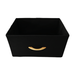 Casa si Gradina - Mobilier - Comode si corpuri - Noptiere - Comoda/noptiera cu sertare din panza, negru/artar rosu, KESIDY TYP 1 - Infinity.ro