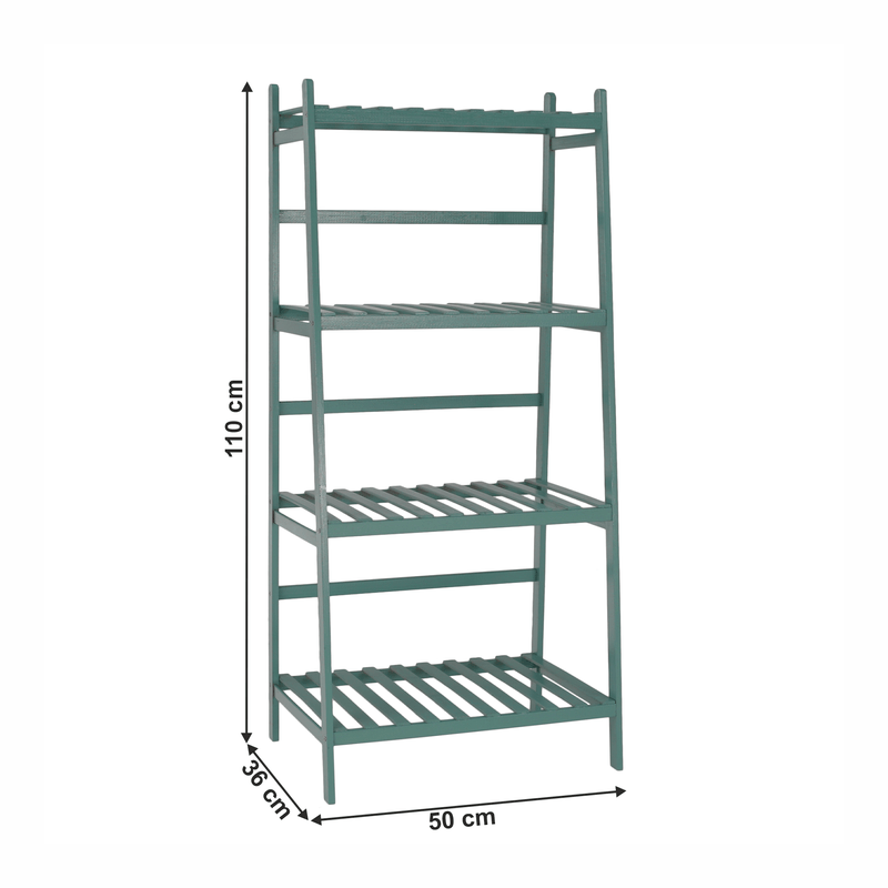 Casa si Gradina - Mobilier - Biblioteci si rafturi - Rafturi - Raft pliant, verde mentol, NEPEL TIP 4 - Infinity.ro