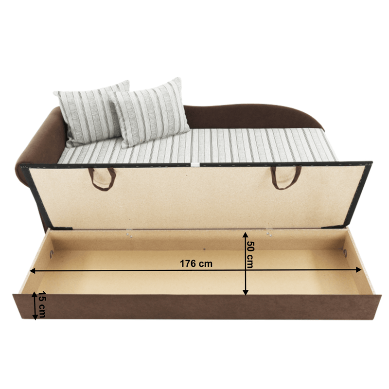 Casa si Gradina - Mobilier - Canapele si coltare - Coltare - Coltar extensibil, maro/bej/auriu/model, stanga, AGA D - Infinity.ro