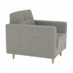 Casa si Gradina - Mobilier - Scaune si fotolii - Fotolii - Fotoliu complet tapitat, material textil gri, AMEDIA - Infinity.ro