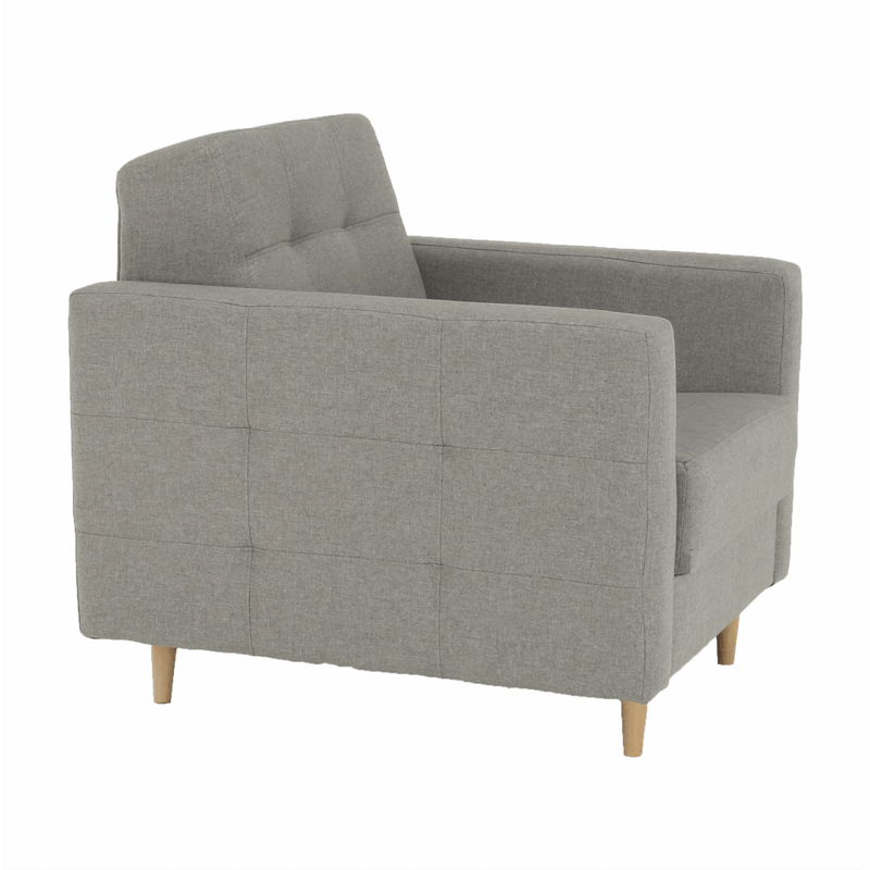 Casa si Gradina - Mobilier - Scaune si fotolii - Fotolii - Fotoliu complet tapitat, material textil gri, AMEDIA - Infinity.ro