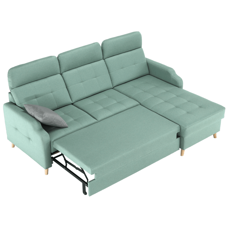 Casa si Gradina - Mobilier - Canapele si coltare - Coltare - Coltar universal, menta, BELMONT - Infinity.ro