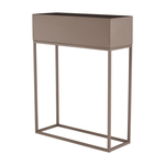 Casa si Gradina - Gradinarit si plante - Plante si ghivece - Ghivece si suporturi - Ghiveci de flori din metal multifunctional, gri deschis Taupe, INDIZE TYP 3 WL4214 - Infinity.ro
