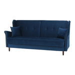 Casa si Gradina - Mobilier - Canapele si coltare - Coltare - Coltar extensibil, material textil albastru, COLUMBUS - Infinity.ro