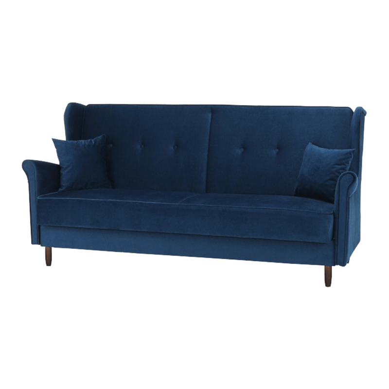 Casa si Gradina - Mobilier - Canapele si coltare - Coltare - Coltar extensibil, material textil albastru, COLUMBUS - Infinity.ro