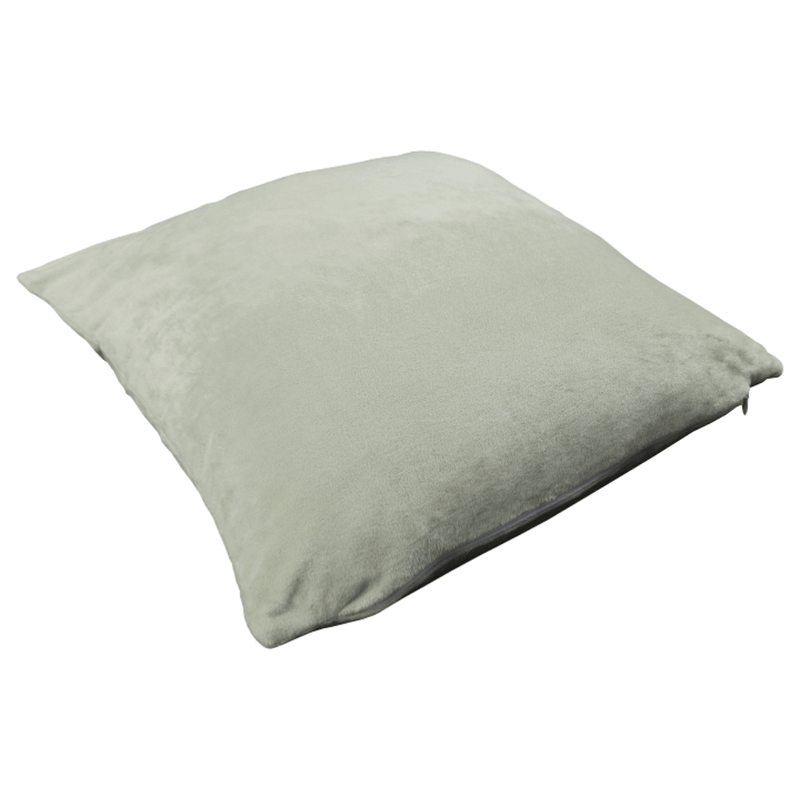 Casa si Gradina - Textile si covoare - Perne si pilote - Perne - Perna, material textil de catifea verde deschis, 60x60, OLAJA TIPUL 14 - Infinity.ro