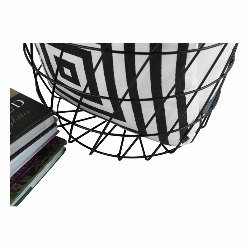 Casa si Gradina - Mobilier - Mese si birouri - Masute de cafea - Masuta auxiliara, grafit/negru, BATIS TYP 2 - Infinity.ro